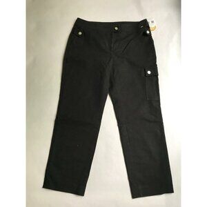 St. John Yellow Label Black Dress Pants, Size 10 (US)